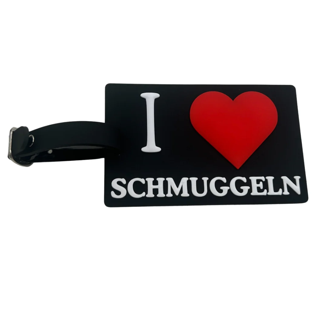 Gepäckanhänger " I Love Schmuggeln" – Bild 3